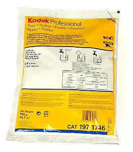 Fixador Químico KODAK para Filme e Papel Preto e Branco (Rende 3,8 Litros)