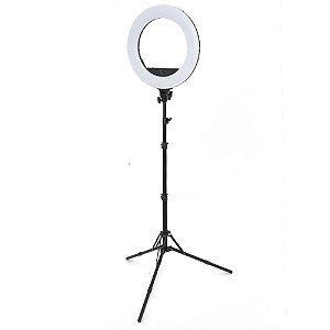 Kit LED Ring Light de 18 polegadas a bateria