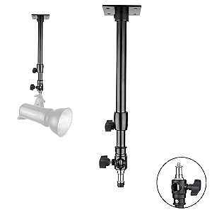 Suporte Teto Greika WT812 para Iluminação Profissional de Estúdio Fotográfico