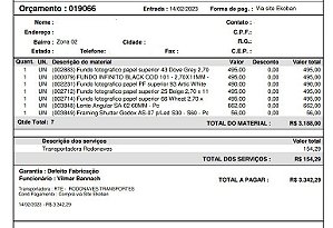 Pedido  019066 -  Jackson -  Conforme Combinado  - Envio RTE Transportes