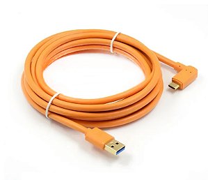 Cabo Tether USB 3 para USB-C com 5m