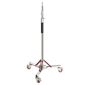 Tripé de Metal Reforçado com Rodinhas – Suporta até 30 kg