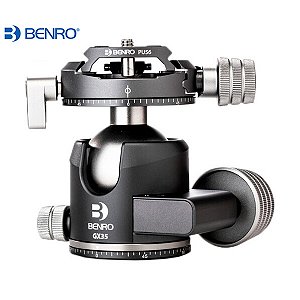 Cabeça Ball Head Benro GX35 – Profissional Duplo Pan | Suporta até 16Kg
