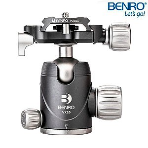 Cabeça BallHead Benro com Duplo Pan VX20 - Suporta até 8Kg