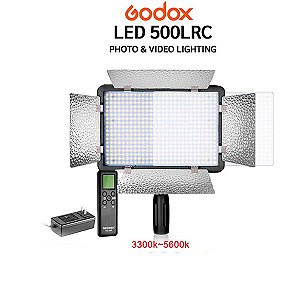 Iluminador Vídeo GODOX Led 500LRC