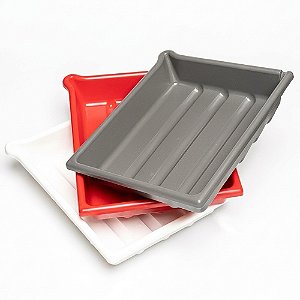 Conjunto de Bandejas Paterson (25,4x30,5cm) – 3 Unidades (Cores Distintas)