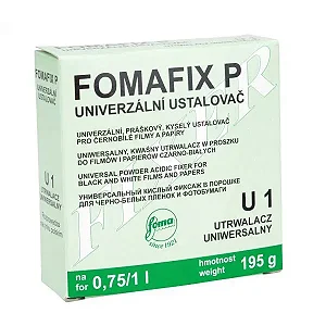 FOMAFIX P 195 g – Fixador Universal em Pó para Filmes e Papéis Fotográficos Preto e Branco (Prepara até 1 Litro)