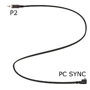 Cabo Sincronismo Flash Compacto Atek - 5 Metros