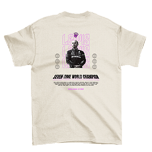 Camiseta Pilotwear Lewis Hamilton Off White