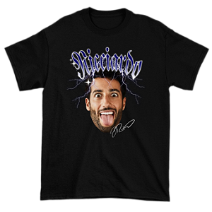 Camiseta Face Vintage Ricciardo