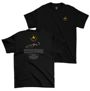Camiseta  History Lotus Preta