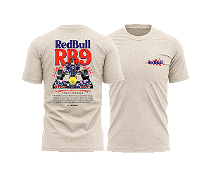Camiseta History Red Bull RB9 Off White