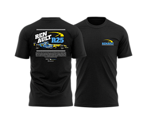 Camiseta History Renault R25 Preta
