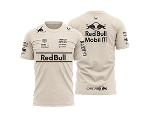 Camiseta Red Bull Racing Off White 2025