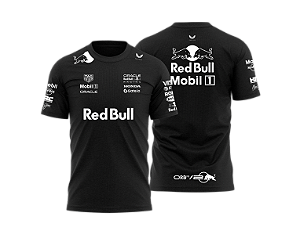 Camiseta Red Bull Racing Black 2025