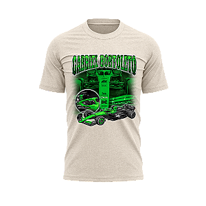 Camiseta Vintage Stake Gabriel Bortoleto Off White 2025