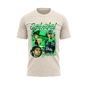 Camiseta Vintage Gabriel Bortoleto Off White 2025