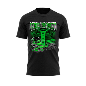 Camiseta Vintage Stake Gabriel Bortoleto Preta 2025