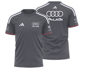 Camiseta Audi 2026 CINZA 1