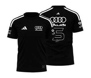 Camiseta Audi 2026 PRETO/BRANCO Bortoleto 1