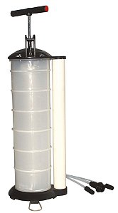 Maquina para troca de óleo de motor portátil