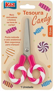 Tesoura Escolar Candy