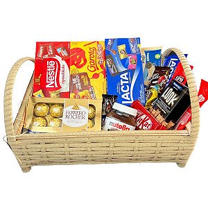 Cesta de Chocolate BH