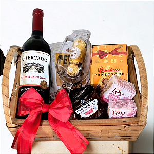 Cesta de Natal Sofisticada