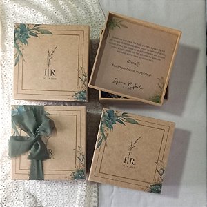 Convite Padrinhos Individual - Caixa para Caneca Personalizada ou Xícara