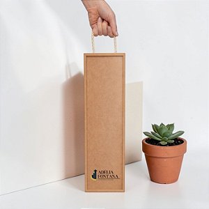 Caixa MDF para Vinho Personalizada | Brinde Corporativo