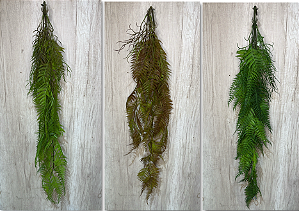 Folhagem Artificial Pendente Samambaia Tropical