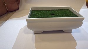 60006 vazinho de plastico com isopor retangular