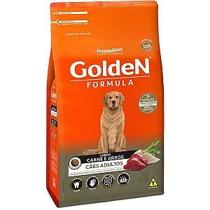 Ração Golden Formula Cães Adultos Carne E Arroz
