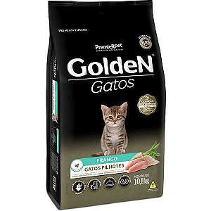Ração Golden Gatos Filhotes Sabor Frango