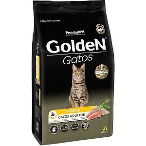 Ração Golden Gatos Adultos Sabor Frango