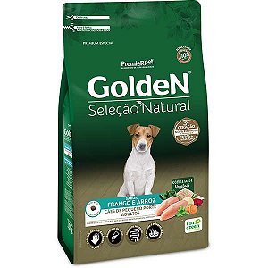 Ração Golden Premier Pet Seleção Natural Para Cães Adultos Mini Bits