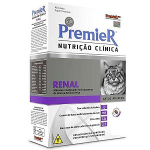 Ração Premier Nutrição Clínica Para Gatos Renal