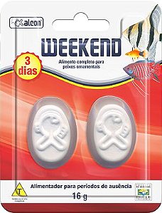 Alcon Weekend 3 Dias 16g Alimentador para períodos de Ausência
