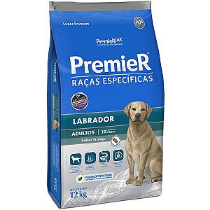 Ração Premier Pet Raças Específicas Labrador Adulto 12 Kg