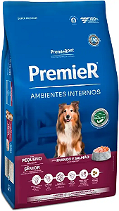 Ração Premier Pet Ambientes Internos Cães Sênior