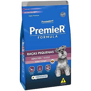 Ração Premier Pet Formula Cães Adultos Raças Pequenas Sabor Frango