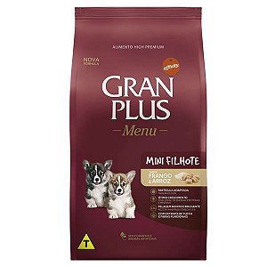 Ração Affinity PetCare Gran Plus Menu Raças Pequenas Frango e Arroz para Cães Filhotes