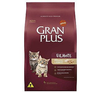 Ração Affinity PetCare Gran Plus Frango e Arroz para Gatos Filhotes