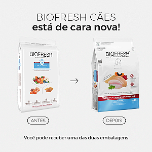 Ração Biofresh Super Premium Cães Sênior de Raças Médias