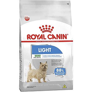 Ração Royal Canin Mini Light para Cães Adultos de Raças Pequenas com Tendência a Obesidade