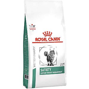 Ração Royal Canin Feline Veterinary Diet Satiety para Gatos Obesos