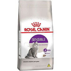 Ração Royal Canin Sensible para Gatos Adultos Sensíveis