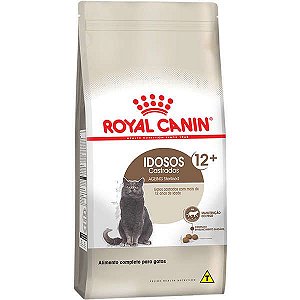 Ração Royal Canin Feline Health Nutrition Sterilised para Gatos Adultos Castrados Acima de 12 Anos