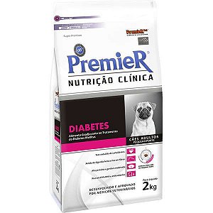 Ração Premier Pet Nutrição Clínica Diabetes para Cães Adultos Pequeno Porte