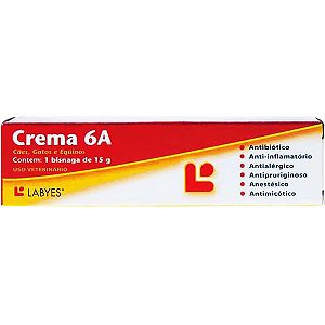 Antibiótico Crema 6A 15g
